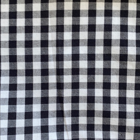 Collyn Raye black and white gingham Derby top S - Picture 2 of 4